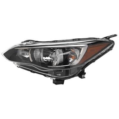 Headlight Compatible With 2017-2023 Subaru Impreza Crosstrek 2.0L I4 Fb20d Left Driver Side Halogen thumbnail 2
