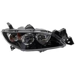 Headlight Compatible With 2004-2006 Mazda 3 2.0L 2.3L I4 Right Passenger Side Xenon Repm100117 156Hp