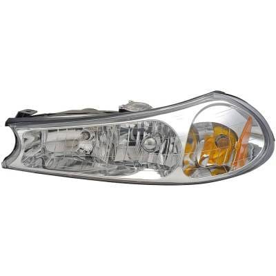Headlight Compatible With 1998-2000 Ford Contour Left Driver Side Halogen Rb1590292