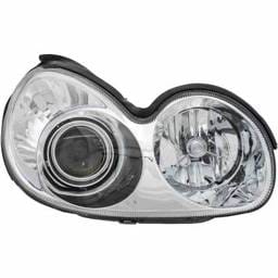 Headlight Compatible With 2002-2005 Hyundai Sonata Right Passenger Side Halogen Rb1590573
