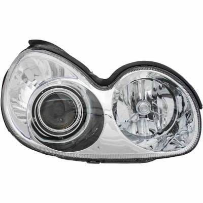 Headlight Compatible With 2002-2005 Hyundai Sonata Right Passenger Side Halogen Rb1590573
