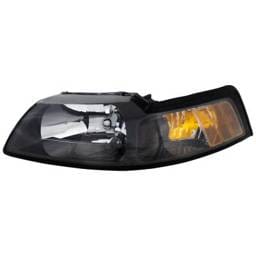 Headlight Compatible With 1999-2004 Ford Mustang Left Driver Side Replaces 20-5696-91A 20569691A