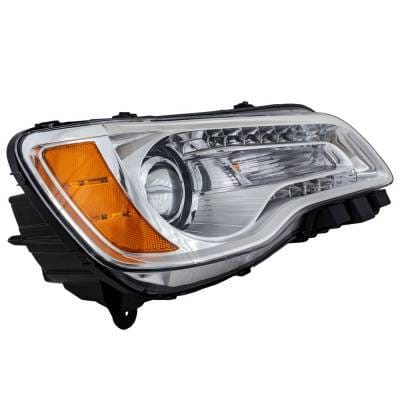 Headlight Compatible With 2011-2014 Chrysler 300 3.6L 5.7L V6 Right Passenger Side Halogen thumbnail 5