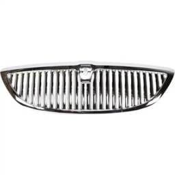 New Chrome Grille Assembly Compatible With Lincoln Town Car Protection Series 8 Cyl 4.6L Town Car
