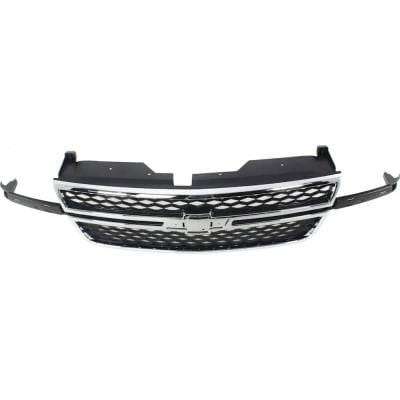 New Grille Assembly Compatible With Chevrolet Silverado 1500 Classic Ss 8 Cyl 6.0L Silverado 1500 Ss thumbnail 11