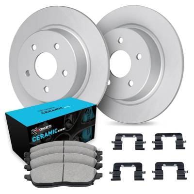 New Plain Surface Brake Disc And Pad Kit Compatible With Jaguar Xe R-Sport 6 Cyl 3.0L Xe 300 Sport 4 thumbnail 5