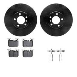 New Front Brake Disc And Pad Kit Compatible With Bmw 228I Base 4 Cyl 2.0L 435I Xdrive Base 6 Cyl