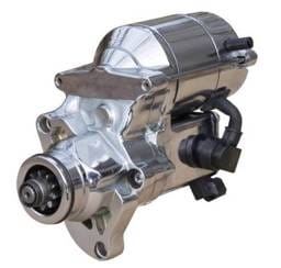 New Chrome Starter Motor Compatible With 07-09 Harley Davidson Dyna Super Glide Fxd Efi 31619-06A