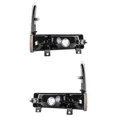 New Pair Of Daytime Running Lights Compatible With Ford 2001 2002 2003 2004 2005 By Part Numbers thumbnail 3