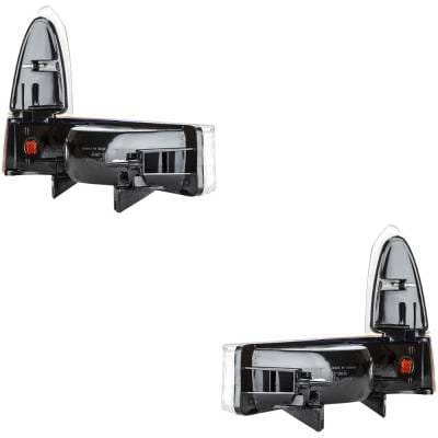 New Pair Of Daytime Running Lights Compatible With Ford 2001 2002 2003 2004 2005 By Part Numbers thumbnail 7