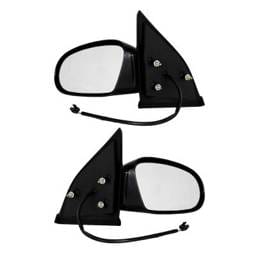 New Door Mirrors Pair Fits Saturn Sl1 Base 1996-02 Gm1320207 Gm1321207 21171103