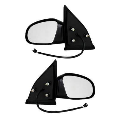 New Door Mirrors Pair Fits Saturn Sl1 Base 1996-02 Gm1320207 Gm1321207 21171103