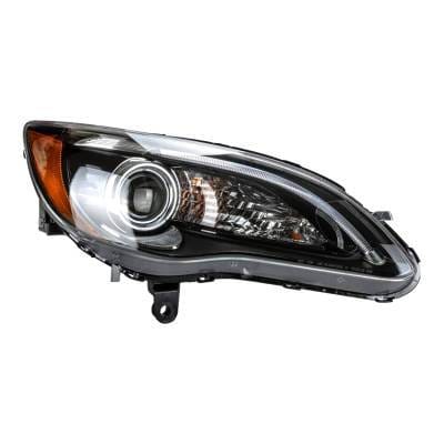 Headlight Assembly Right Passenger Side Compatible With 2011-2014 Chrysler 200 S Convertible 200 S