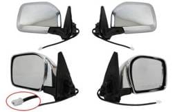 New Left Driver & Right Passenger Side Door Mirror Compatible With 2001-2004 Toyota Tacoma Power