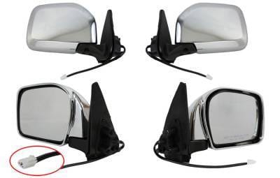 New Left Driver & Right Passenger Side Door Mirror Compatible With 2001-2004 Toyota Tacoma Power thumbnail 2