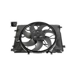 New Auxiliary Cooling Fan Assembly Compatible With Mercedes Benz Slk250 Base 4 Cyl 1.8L C250 Sport 4