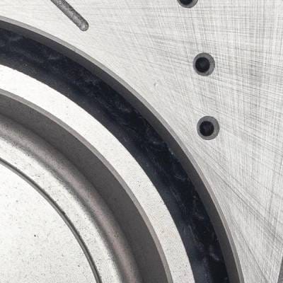 New Cross-Drilled Brake Disc Compatible With Dodge Charger Sxt 6 Cyl 3.5L Challenger Gt 6 Cyl 3.6L thumbnail 7