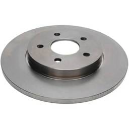 New Cast Iron Brake Disc Compatible With Jaguar X-Type Vanden Plas 6 Cyl 3.0L X-Type Base 6 Cyl 2.5L