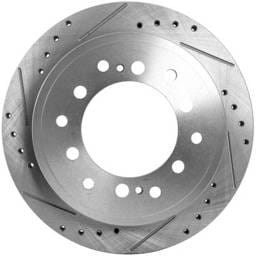 New Cross-Drilled And Slotted Brake Disc Compatible With Lexus Toyota 4Runner Trd Off-Road 6 Cyl