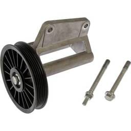 New A/C Compressor By-Pass Pulley Compatible With Pontiac Sunfire Se 4 Cyl 2.4L Grand Am Se1 4 Cyl