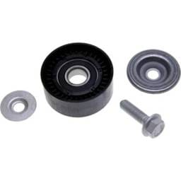 New Accessory Belt Idler Pulley Compatible With Audi Volkswagen Atlas Sel R-Line Black 6 Cyl 3.6L