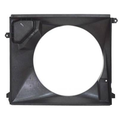 New Black Fan Shroud Compatible With Toyota Tacoma Pre Runner 4 Cyl 2.7L Tacoma Base 4 Cyl 2.7L