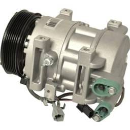 New 6-Groove Pulley A/C Compressor Compatible With Nissan Altima Sl 4 Cyl 2.5L Rogue Sv 4 Cyl 2.5L