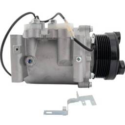 New 6-Groove Pulley A/C Compressor Compatible With Mitsubishi Eclipse Gs Sport 4 Cyl 2.4L Galant Gt