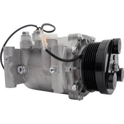 New 6-Groove Pulley A/C Compressor Compatible With Mitsubishi Eclipse Gs Sport 4 Cyl 2.4L Galant Gt thumbnail 3