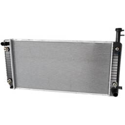 New Aluminum Radiator Compatible With Chevrolet Gmc Express 2500 Ls 8 Cyl 4.8L Savana 2500 Sl 8 Cyl