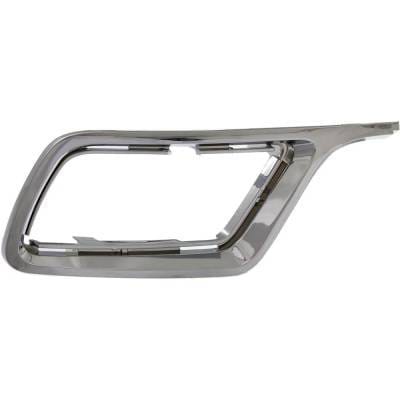 Left Front Fog Light Trim Compatible With Lincoln Mkz Hybrid 4 Cyl 2.5L Mkz Base 6 Cyl 3.5L