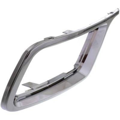 Left Front Fog Light Trim Compatible With Lincoln Mkz Hybrid 4 Cyl 2.5L Mkz Base 6 Cyl 3.5L thumbnail 5