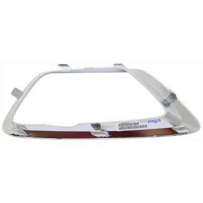 New Chrome Fog Light Trim Compatible With Chevrolet Colorado Wt 4 Cyl 2.5L Colorado Lt 4 Cyl 2.5L thumbnail 9