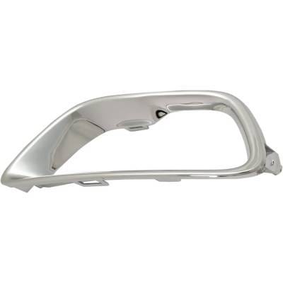 New Chrome Fog Light Trim Compatible With Jeep Grand Cherokee Overland Grand Cherokee Trailhawk thumbnail 5