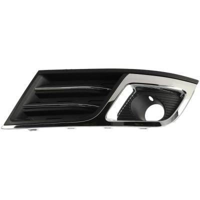 Left Front Fog Light Trim Compatible With Chevrolet Traverse Premier Traverse Ltz 2013-2017 By