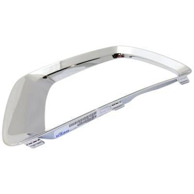 New Chrome Fog Light Trim Compatible With Chevrolet Colorado Lt 4 Cyl 2.8L Colorado Base 4 Cyl 2.5L thumbnail 3