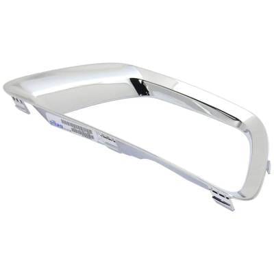 New Chrome Fog Light Trim Compatible With Chevrolet Colorado Lt 4 Cyl 2.8L Colorado Base 4 Cyl 2.5L thumbnail 5