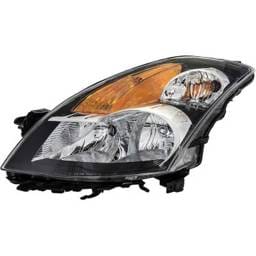 Headlight Compatible With 2007-2009 Nissan Altima 2.5L 3.5L I4 Qr25de Vq35de Right Passenger Side