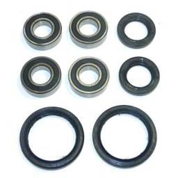 New Front Wheel Bearing Kit Compatible With Yamaha Grizzly 80Cc 2005-2008 By Part Numbers