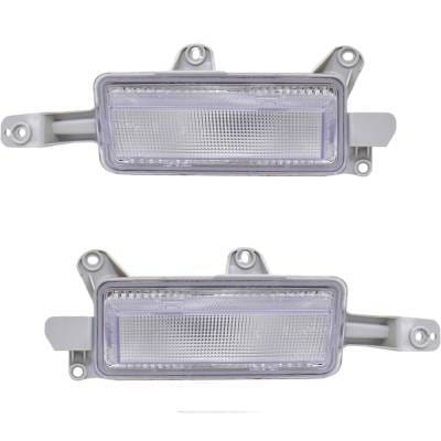 Pair Of Back Up Light Compatible With Hyundai Santa Fe Limited Tech Hibrida Sport Utility Santa Fe