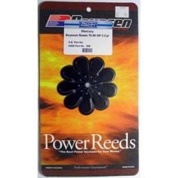 Outboard Reed Valve Compatible With Mercury Mariner 90 Hp 75 Hp 3-Cylinder 1386Cc Looper 2-Stroke
