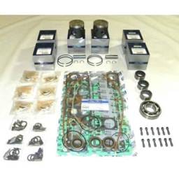 New .020 Over Powerhead Rebuild Kit Compatible With Mercury 6 Cyl 3.125 Bore 2L Xr2 150Hp 1986-1988