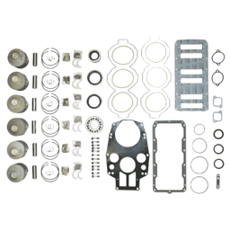 New Powerhead Rebuild Kit Compatible With Mercury Mariner Models By Part Numbers 100-51-115