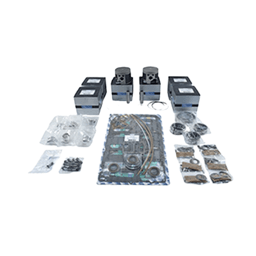 New .015 Over 3.515" Powerhead Rebuild Kit Compatible With Mercury 6 Cyl 3.501 Bore 2.5L Efi