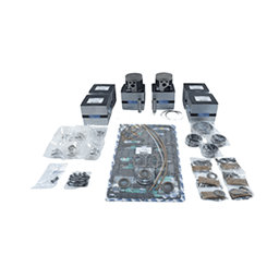 New .010 Over 3.510" Powerhead Rebuild Kit Compatible With Mercury 6 Cyl 3.501 Bore 2.5L Efi