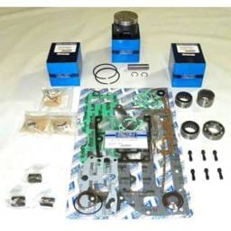 New .040 Over 3.227" Powerhead Rebuild Kit Compatible With Johnson/Evinrude 3 Cyl 3.187 Bore Looper