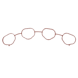 New Intake Gasket Compatible With Mercury By Part Numbers 68V-13645-10-00 555-79