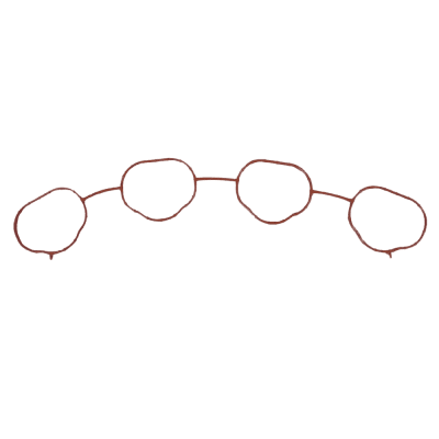 New Intake Gasket Compatible With Mercury By Part Numbers 68V-13645-10-00 555-79