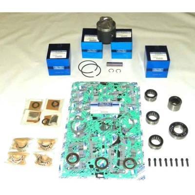 New .010 Over 3.385" Powerhead Rebuild Kit Compatible With Chrysler / Force 4 Cyl 3.375 Bore Top