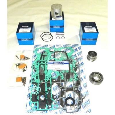 New .040 Over Powerhead Rebuild Kit Compatible With Yamaha 3 Cyl 2.834 Bore 60-70Hp 1984-2008 3 Cyl